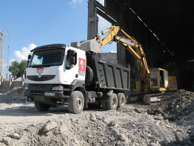 Auf dem internationalen Autosalon in Moskau zum besten Industriefahrzeug 2009 gewählt – der Renault Kerax
