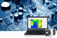 Verformungsmessung an elektronischen Leiterplatten mittels Thermografie und DIC/ Deformation measurement at electronic circuit boards with Thermography and DIC
