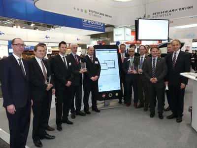 Die Gewinner des eGovernment Computing App-Awards 2013 auf der CeBIT