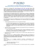 [PDF] Pressemitteilung: Panoro Minerals Ltd. kündigt Einleitung der geophysikalischen Bohrlochuntersuchung an auf Chaupec-Ziel, Kupferprojekt Cotabambas, Peru
