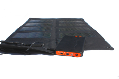 Powerbank mit flexiblem 12Watt Modul