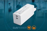100W USB-C power supply with GaN technology for medical & industrial use