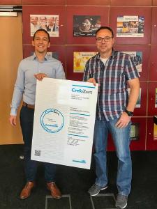 itemis mit CrefoZert ausgezeichnet