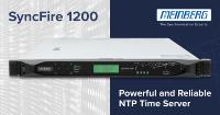 Leistungsstarker NTP Zeitserver - SyncFire 1200