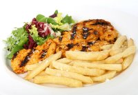 Barbecue: Ein typisches Angebot von Essenslieferanten