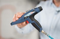 The EVO7p – HellermannTyton’s new pneumatic workhorse for manual cable tie application in wire harness making.