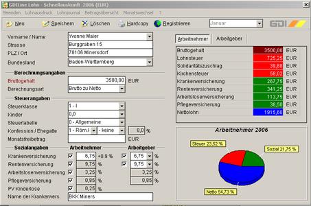 Kostenlose Lohnabrechnung Auf Dem Eigenen Pc Gdi Gesellschaft Fur Datentechnik Und Informationssysteme Mbh Pressemitteilung Pressebox