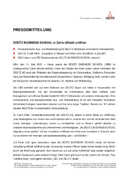 20210511_DEUTZ_PM_Eroeffnung DEUTZ BUSINESS SCHOOL.pdf