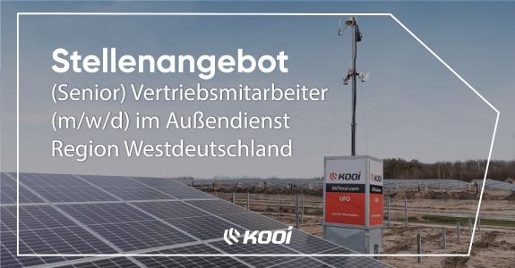(Senior) Vertriebsmitarbeiter (m/w/d) im Außendienst Region Westdeutschland