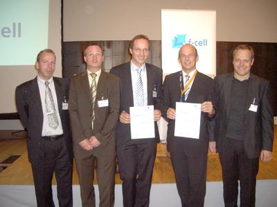 Von links nach rechts: Dr. Claas Müller, Mirko Frank, Dr. Gilbert Erdler, Prof. Holger Reinecke, Ingo Freund