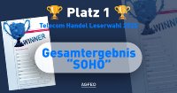 Telecom Handel Leserwahl - AGFEO auf Platz 1