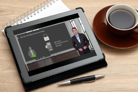 Die aktualisierten Videos zu den neuen Richtlinien der Datenschutzgrundverordnung sind wie immer bequem auf Tablet, Desktop und Smartphone verfügbar.