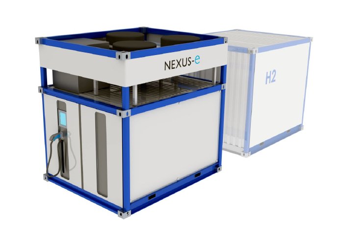 Container solution of the new NEXUS-e company for fuel cell quick charging stations.jpg