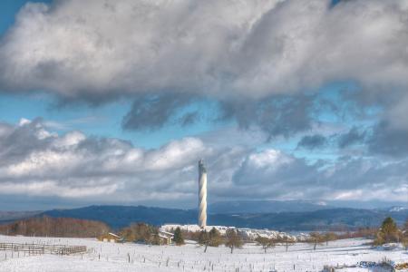 More than 200,000 visitors ascended Germany‘s highest public viewing platform during its first year to enjoy the exceptional feat of engineering, offering magnificent views over the Black Forest and the hills of the Swabian Alb from a height of 232 metres. Image: Detlef Berndt