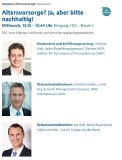 IVFP DKM Kongress Altersvorsorge: Nachhaltigkeit
