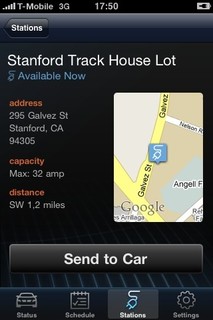 BMW Concept ActiveE Smartphone Application