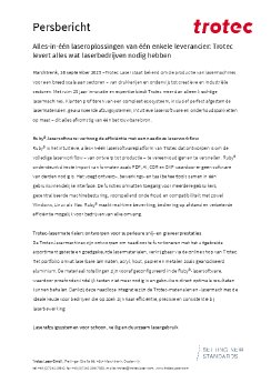 Persbericht - Alles-in-één laseroplossingen van één enkele leverancier.pdf