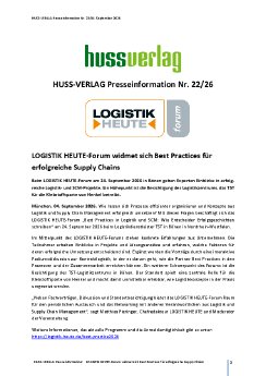 Presseinformation_22_HUSS_VERLAG_LOGISTIK HEUTE-Forum widmet sich Best Practices für erfolgreich.pdf