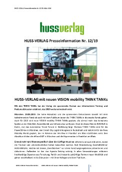 Presseinformation_12_HUSS_VERLAG_HUSS-VERLAG mit neuen VISION mobility THINK TANKs.pdf