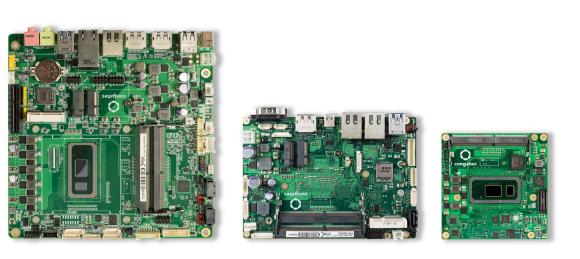 congatec boards with 8th Gen Intel Core processor series