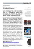 [PDF] Pressemitteilung: Mehrfach beim Plus X Award ausgezeichnet: CULLMANN FLEXX und PROTECTOR