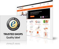 Trusted Shops certification for SAXOPRINT