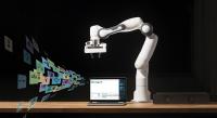 Kollaborativer Roboter „Panda“ am Asseco-Stand: Wenn der Roboter zum Software-Anwender wird