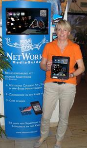 NetWorks MediaGuide im Urwelt-Museum - iPads und Dinoknochen