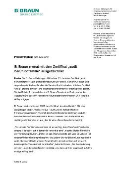 2019_06_28_B. Braun erneut mit dem Zertifikat „audit berufundfamilie“ ausgezeichnet.pdf