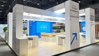internationaler Messebau, Messestand Körber, Messe Genf Schweiz, Messebau ISINGERMERZ