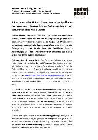 PM_1_2010 United Planet lässt seine Applikationen sprechen.pdf