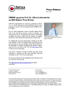 PR_TOPTICA_Prof. Dr. Alfred Leitenstorfer 2020 Button Prize EN.pdf