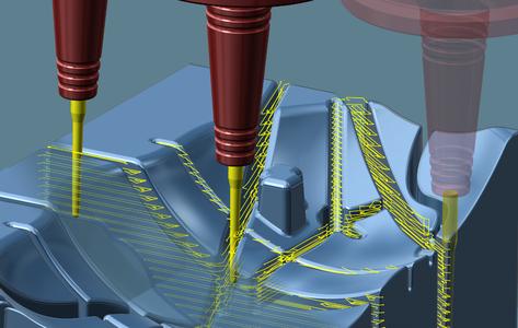 New ‘Rib Milling’ cycle for milling deep cavities / Image source: OPEN MIND
