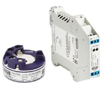 Temperature transmitter, model T16, in head and rail-mounted versions