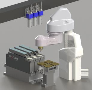 Asycube SmartSight mit Stäubli Scara
