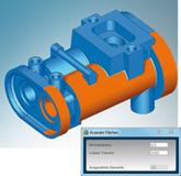 Smart selector technology for quickly selecting surfaces and curves (Image source: OPEN MIND)