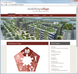 Neue Internetseite zum Heidelberg Village