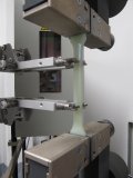Determination of material damage limits using intermittent tensile tests