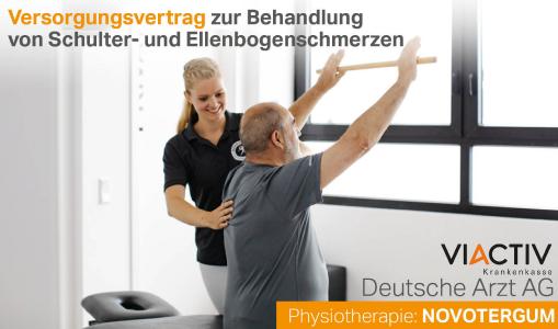 Schulter, Ellenbogen, Versorgungsvertrag, VIACTIV, NOVOTERGUM, Deutsche Arzt AG