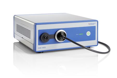 The stray light corrected CAS 140D array spectrometer is also suitable for the assessment of blue light hazard by light sources