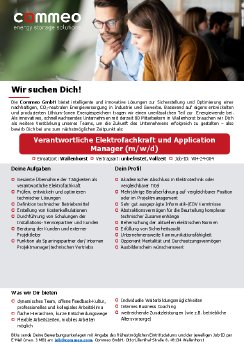 Stellenanzeige_Verantwortliche Elektrofachkraft und Application Manager pptx.pdf