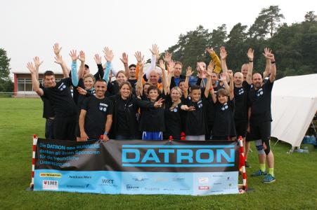 The DATRON neo Runners beam after the 24 hour run 2016