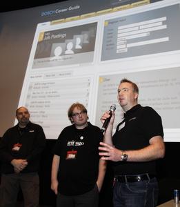 Dirk Beichert, Matthias Lange and Sebastian Dosch start the DOSCH Career Guide, Photo Credit: Christian Schwab