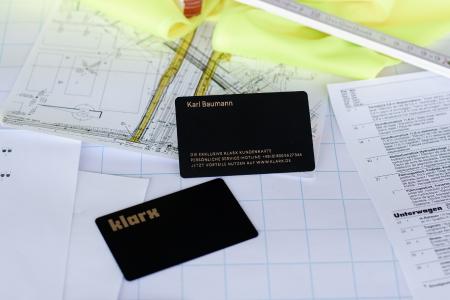 Die klarx Kundenkarte bietet exklusive Vorteile.