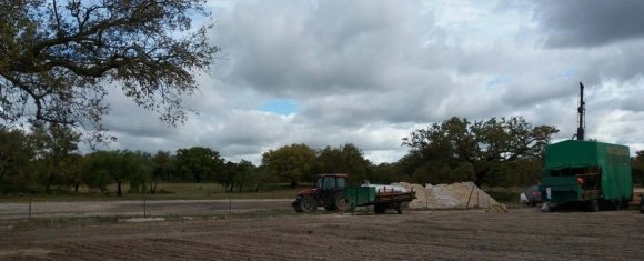 Drilling at Sesmarias; Alvalade Project
