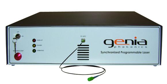 Programmable synchronized picosecond laser from Genia Photonics.