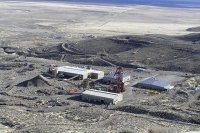 Abbildung1: Draufsicht auf die Springer-Mühle in Pershing County, Nevada