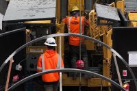 Arbeiten am Bohrloch Jetstream #6