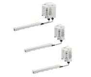 Statische Elektrizität effizient und einfach abbauen auch an schwer zugänglichen Stellen: Die separaten Controller der IZT-Ionisierer von SMC können zur bequemen Überwachung und Bedienung mit größerem Abstand zu den Ionisierern montiert werden / Foto: SMC Deutschland GmbH