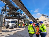 Teilhnehmer der 2. PRAXIS Anwendertage bei der Werksexkursion